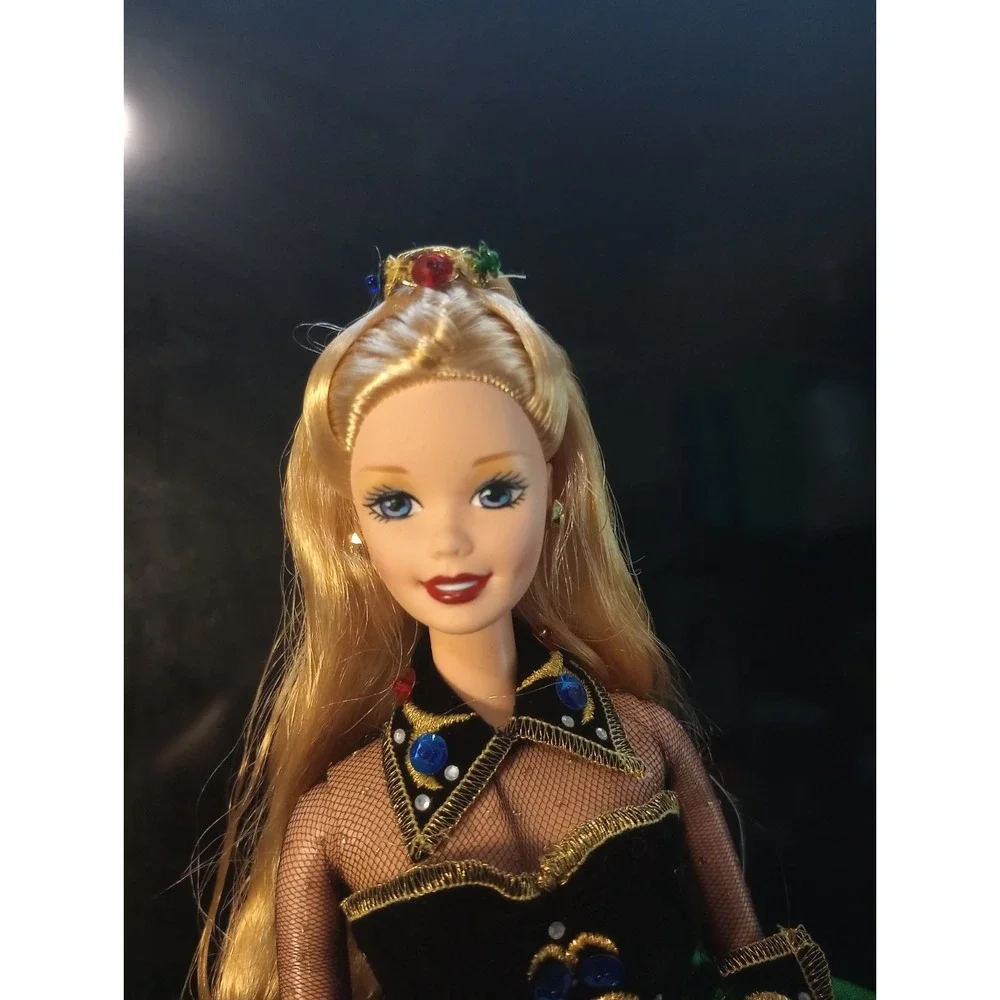 1997 Barbie Midnight Princess Doll Special‎ Edition Blonde Jewel Gown Mattel